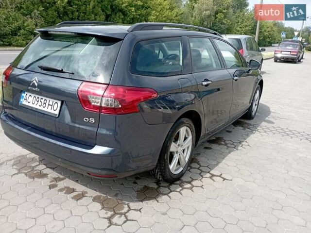 Синий Ситроен С5, объемом двигателя 1.6 л и пробегом 174 тыс. км за 6500 $, фото 4 на Automoto.ua