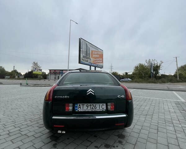 Зеленый Ситроен С6, объемом двигателя 2.7 л и пробегом 268 тыс. км за 7500 $, фото 6 на Automoto.ua