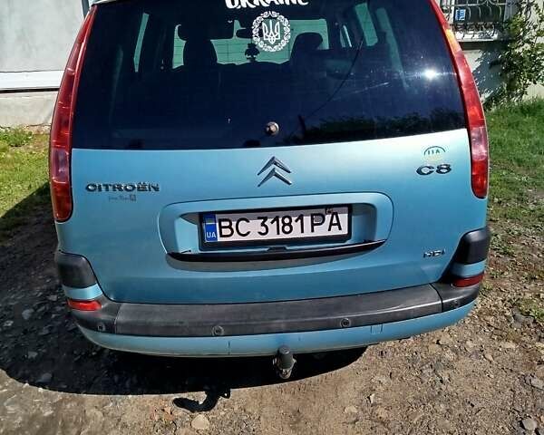 Синий Ситроен С8, объемом двигателя 2 л и пробегом 292 тыс. км за 4900 $, фото 7 на Automoto.ua