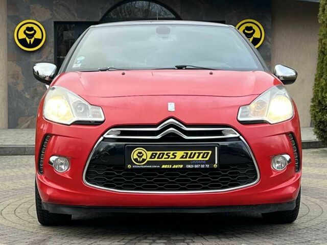 Червоний Сітроен ДС3, об'ємом двигуна 1.6 л та пробігом 131 тис. км за 7200 $, фото 1 на Automoto.ua