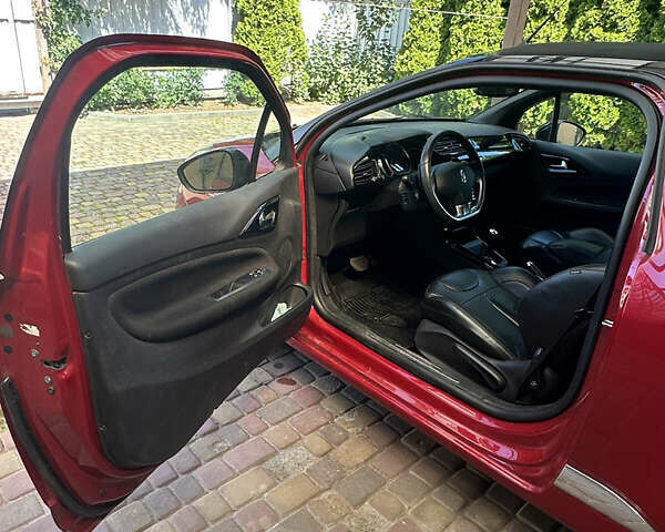 Красный Ситроен ДС3, объемом двигателя 1.6 л и пробегом 77 тыс. км за 7899 $, фото 7 на Automoto.ua