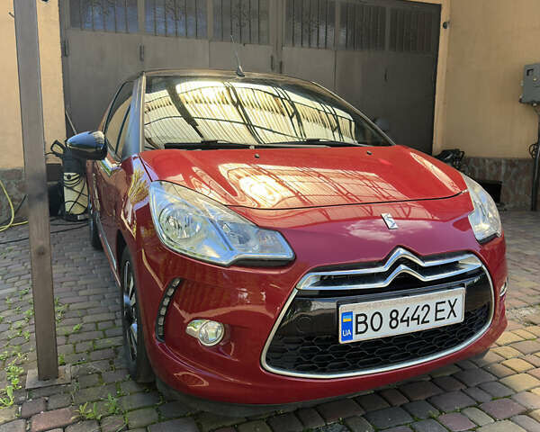 Красный Ситроен ДС3, объемом двигателя 1.6 л и пробегом 77 тыс. км за 7899 $, фото 2 на Automoto.ua