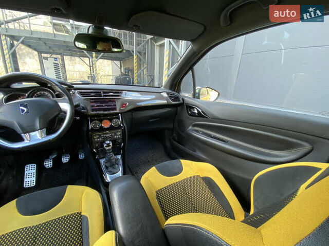 Жовтий Сітроен ДС3, об'ємом двигуна 1.6 л та пробігом 213 тис. км за 6000 $, фото 17 на Automoto.ua