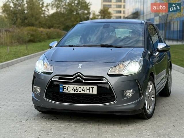 Серый Ситроен ДС3, объемом двигателя 1.6 л и пробегом 189 тыс. км за 6250 $, фото 1 на Automoto.ua