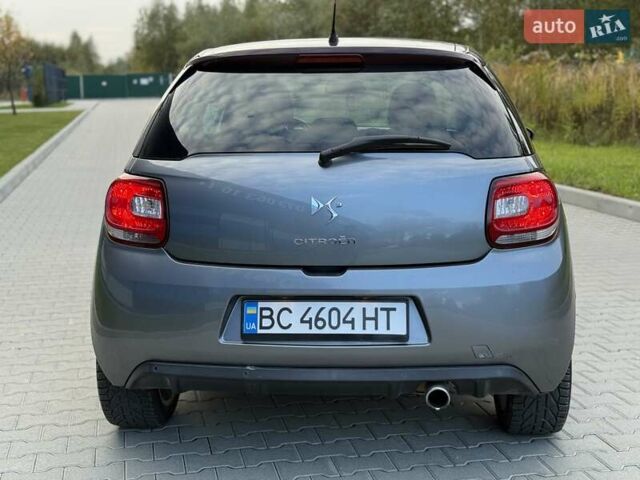 Серый Ситроен ДС3, объемом двигателя 1.6 л и пробегом 189 тыс. км за 6250 $, фото 14 на Automoto.ua