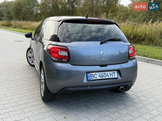 Серый Ситроен ДС3, объемом двигателя 1.6 л и пробегом 189 тыс. км за 6350 $, фото 12 на Automoto.ua