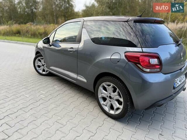 Серый Ситроен ДС3, объемом двигателя 1.6 л и пробегом 189 тыс. км за 6350 $, фото 10 на Automoto.ua