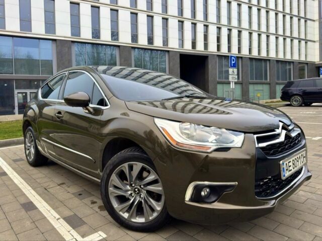 Коричневый Ситроен ДС4, объемом двигателя 1.6 л и пробегом 117 тыс. км за 7500 $, фото 1 на Automoto.ua