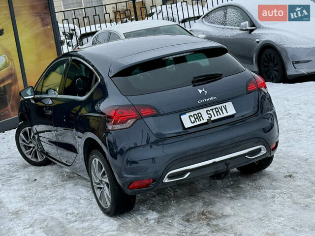 Синий Ситроен ДС4, объемом двигателя 1.6 л и пробегом 175 тыс. км за 9999 $, фото 18 на Automoto.ua