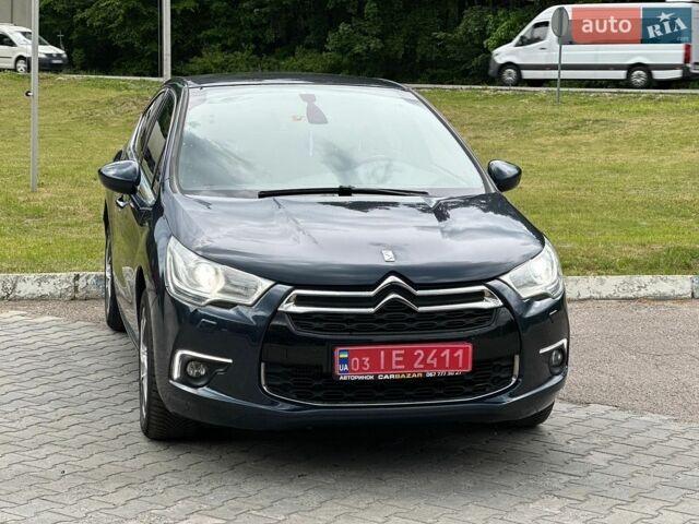 Синий Ситроен ДС4, объемом двигателя 1.6 л и пробегом 120 тыс. км за 9800 $, фото 2 на Automoto.ua