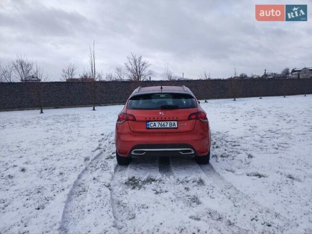 Помаранчевий Сітроен ДС4, об'ємом двигуна 2 л та пробігом 244 тис. км за 13500 $, фото 1 на Automoto.ua