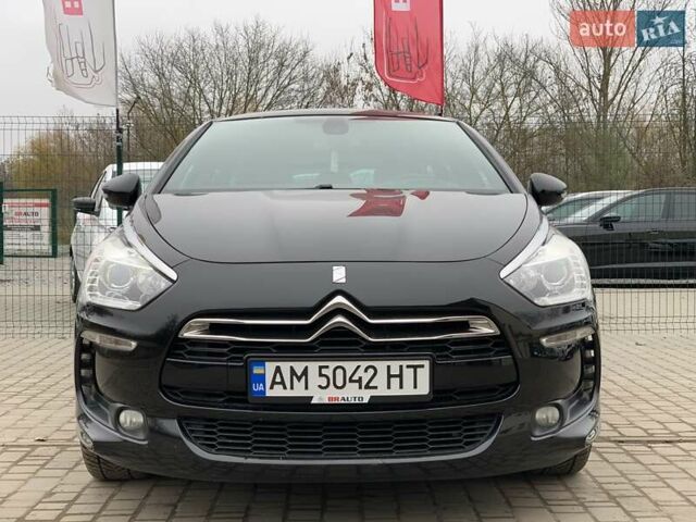 Черный Ситроен ДС5, объемом двигателя 2 л и пробегом 230 тыс. км за 11799 $, фото 3 на Automoto.ua