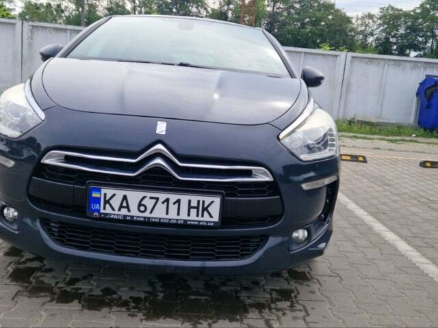 Синий Ситроен ДС5, объемом двигателя 1.6 л и пробегом 191 тыс. км за 7500 $, фото 2 на Automoto.ua