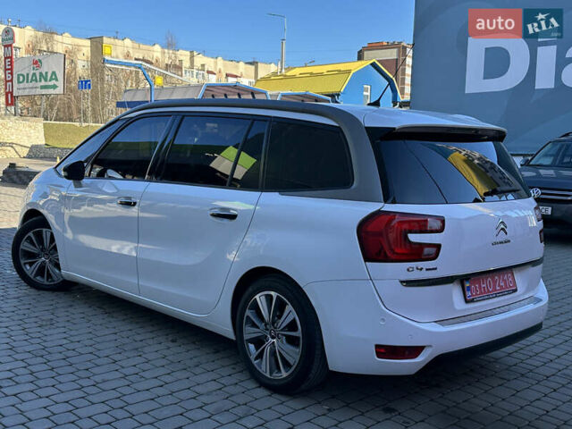 Белый Ситроен Гранд С4 Пикассо, объемом двигателя 2 л и пробегом 206 тыс. км за 12450 $, фото 7 на Automoto.ua