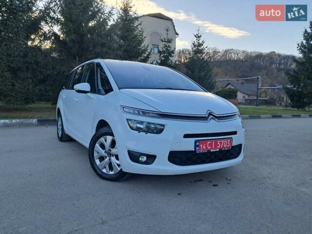 Белый Ситроен Гранд С4 Пикассо, объемом двигателя 1.6 л и пробегом 189 тыс. км за 8250 $, фото 1 на Automoto.ua