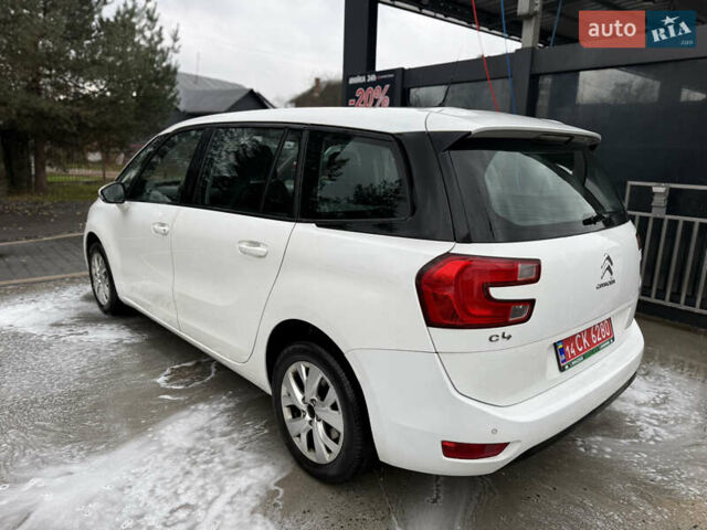 Белый Ситроен Гранд С4 Пикассо, объемом двигателя 1.6 л и пробегом 200 тыс. км за 9250 $, фото 4 на Automoto.ua