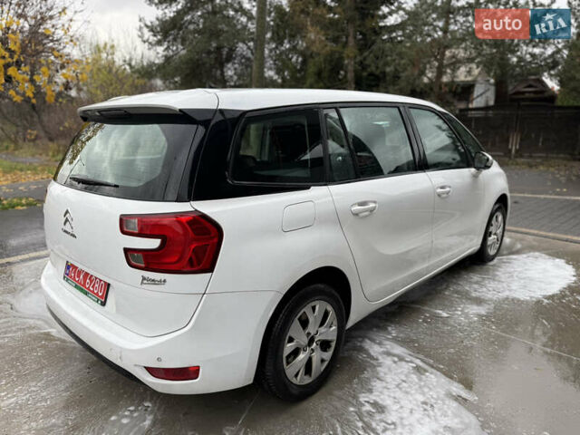 Белый Ситроен Гранд С4 Пикассо, объемом двигателя 1.6 л и пробегом 200 тыс. км за 9250 $, фото 6 на Automoto.ua