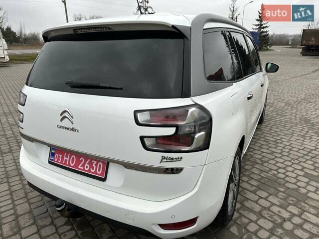 Белый Ситроен Гранд С4 Пикассо, объемом двигателя 2 л и пробегом 228 тыс. км за 11750 $, фото 5 на Automoto.ua