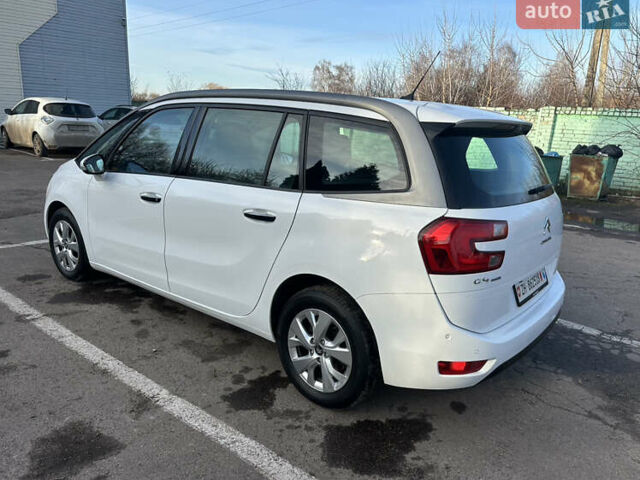 Белый Ситроен Гранд С4 Пикассо, объемом двигателя 1.6 л и пробегом 214 тыс. км за 12300 $, фото 8 на Automoto.ua