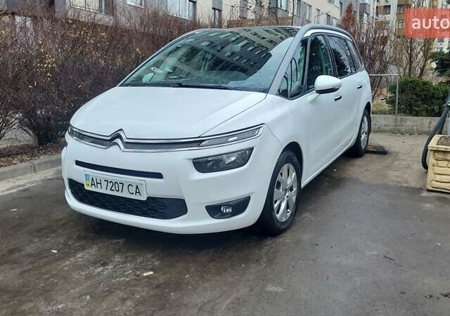 Білий Сітроен Гранд С4 Пікассо, об'ємом двигуна 1.6 л та пробігом 154 тис. км за 14300 $, фото 1 на Automoto.ua