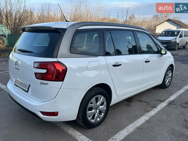 Белый Ситроен Гранд С4 Пикассо, объемом двигателя 1.6 л и пробегом 214 тыс. км за 12300 $, фото 17 на Automoto.ua