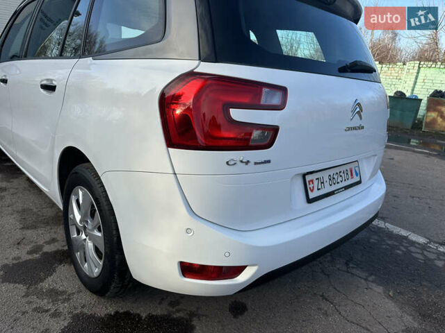 Белый Ситроен Гранд С4 Пикассо, объемом двигателя 1.6 л и пробегом 214 тыс. км за 12300 $, фото 12 на Automoto.ua