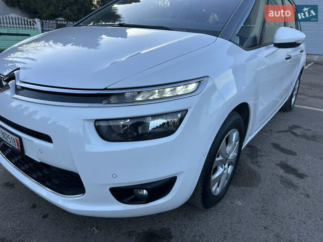 Белый Ситроен Гранд С4 Пикассо, объемом двигателя 1.6 л и пробегом 214 тыс. км за 12300 $, фото 71 на Automoto.ua