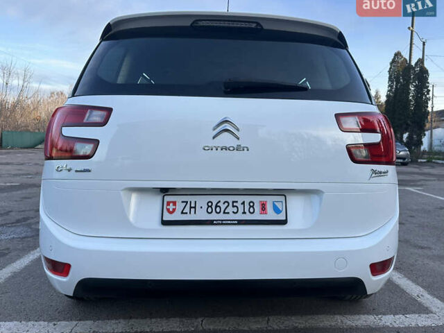 Белый Ситроен Гранд С4 Пикассо, объемом двигателя 1.6 л и пробегом 214 тыс. км за 12300 $, фото 15 на Automoto.ua