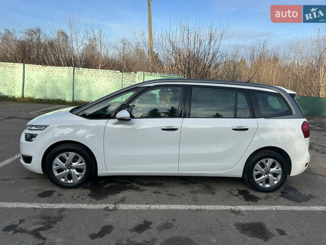 Белый Ситроен Гранд С4 Пикассо, объемом двигателя 1.6 л и пробегом 214 тыс. км за 12300 $, фото 4 на Automoto.ua