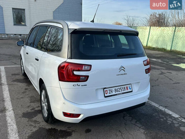 Белый Ситроен Гранд С4 Пикассо, объемом двигателя 1.6 л и пробегом 214 тыс. км за 12300 $, фото 11 на Automoto.ua