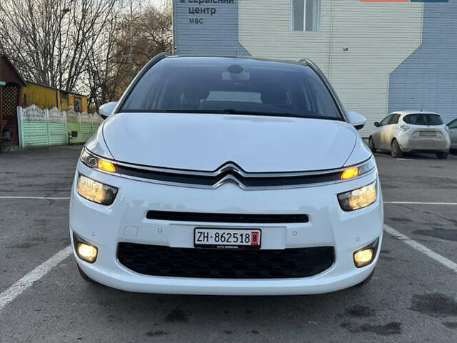 Белый Ситроен Гранд С4 Пикассо, объемом двигателя 1.6 л и пробегом 214 тыс. км за 12300 $, фото 68 на Automoto.ua