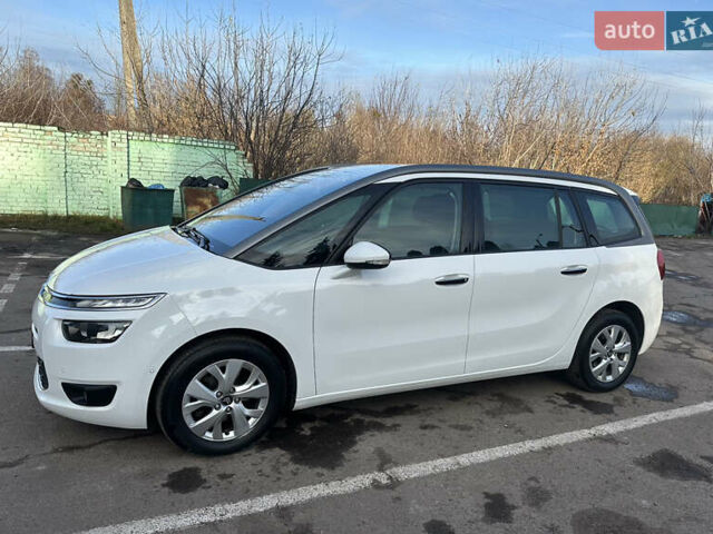 Белый Ситроен Гранд С4 Пикассо, объемом двигателя 1.6 л и пробегом 214 тыс. км за 12300 $, фото 3 на Automoto.ua