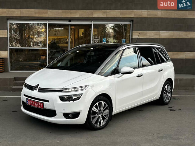 Белый Ситроен Гранд С4 Пикассо, объемом двигателя 2 л и пробегом 203 тыс. км за 13750 $, фото 87 на Automoto.ua