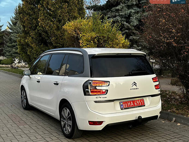 Белый Ситроен Гранд С4 Пикассо, объемом двигателя 2 л и пробегом 203 тыс. км за 13750 $, фото 13 на Automoto.ua