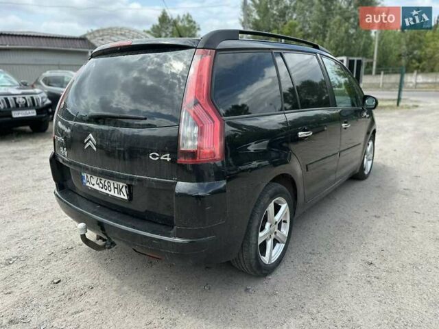 Черный Ситроен Гранд С4 Пикассо, объемом двигателя 1.6 л и пробегом 260 тыс. км за 4500 $, фото 2 на Automoto.ua