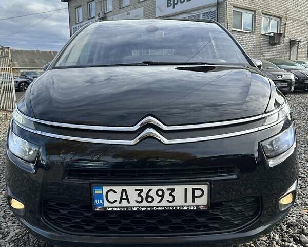 Черный Ситроен Гранд С4 Пикассо, объемом двигателя 1.6 л и пробегом 214 тыс. км за 8800 $, фото 7 на Automoto.ua