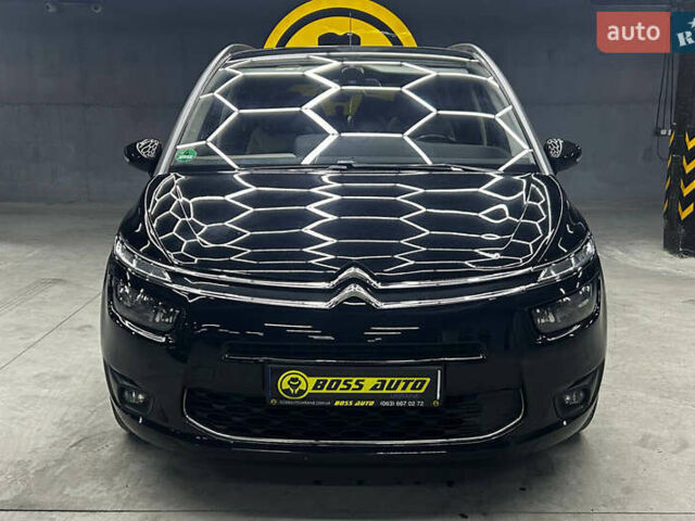 Черный Ситроен Гранд С4 Пикассо, объемом двигателя 1.56 л и пробегом 240 тыс. км за 10500 $, фото 1 на Automoto.ua