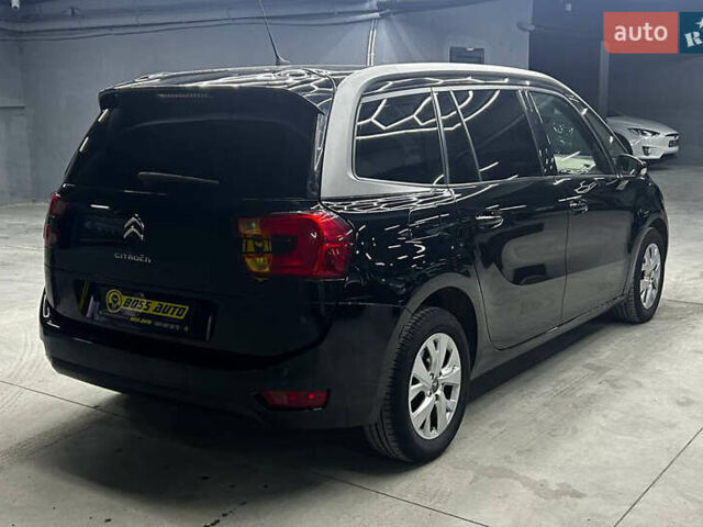 Черный Ситроен Гранд С4 Пикассо, объемом двигателя 1.56 л и пробегом 240 тыс. км за 10500 $, фото 5 на Automoto.ua