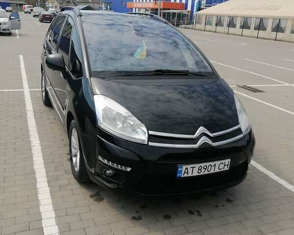 Черный Ситроен Гранд С4 Пикассо, объемом двигателя 1.6 л и пробегом 205 тыс. км за 7850 $, фото 1 на Automoto.ua