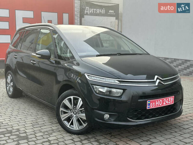 Черный Ситроен Гранд С4 Пикассо, объемом двигателя 2 л и пробегом 235 тыс. км за 12550 $, фото 1 на Automoto.ua
