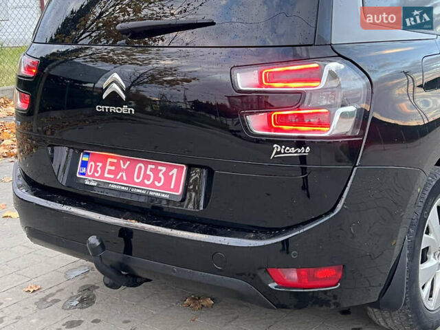 Черный Ситроен Гранд С4 Пикассо, объемом двигателя 1.6 л и пробегом 213 тыс. км за 11950 $, фото 18 на Automoto.ua