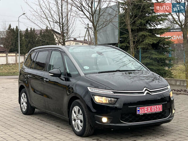 Черный Ситроен Гранд С4 Пикассо, объемом двигателя 1.6 л и пробегом 213 тыс. км за 12100 $, фото 1 на Automoto.ua