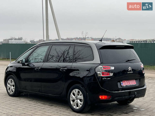 Черный Ситроен Гранд С4 Пикассо, объемом двигателя 1.6 л и пробегом 213 тыс. км за 12100 $, фото 6 на Automoto.ua