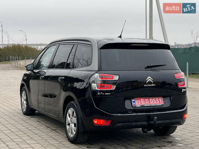 Черный Ситроен Гранд С4 Пикассо, объемом двигателя 1.6 л и пробегом 213 тыс. км за 12100 $, фото 7 на Automoto.ua