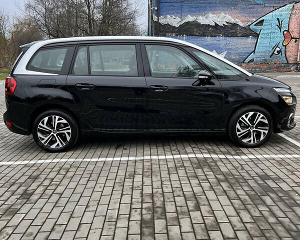 Черный Ситроен Гранд С4 Пикассо, объемом двигателя 1.56 л и пробегом 211 тыс. км за 14300 $, фото 1 на Automoto.ua