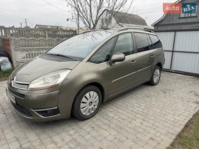 Коричневый Ситроен Гранд С4 Пикассо, объемом двигателя 1.6 л и пробегом 190 тыс. км за 5100 $, фото 1 на Automoto.ua