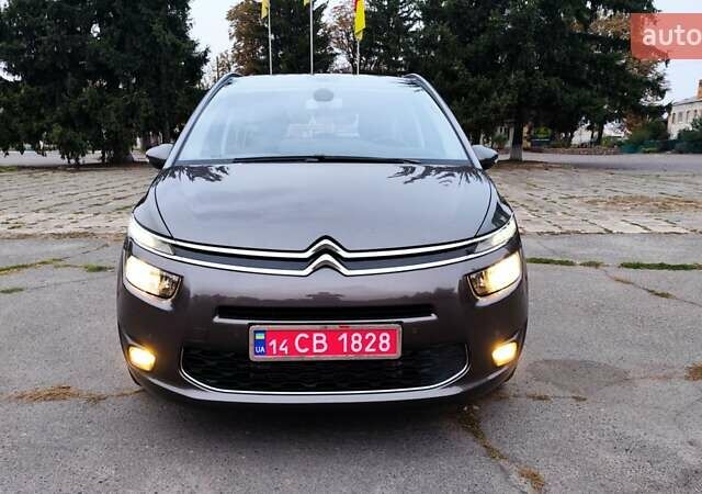 Коричневый Ситроен Гранд С4 Пикассо, объемом двигателя 2 л и пробегом 192 тыс. км за 11300 $, фото 7 на Automoto.ua