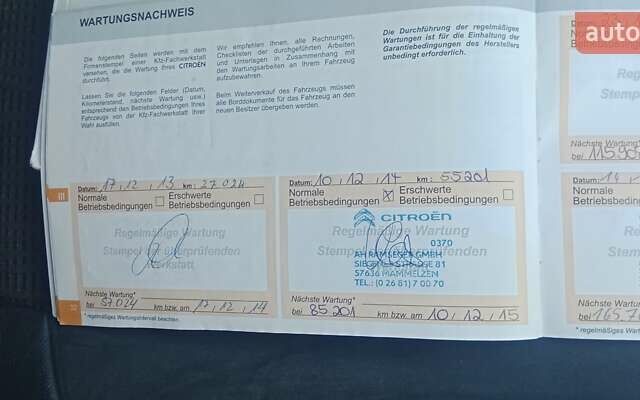 Красный Ситроен Гранд С4 Пикассо, объемом двигателя 2 л и пробегом 305 тыс. км за 8100 $, фото 124 на Automoto.ua