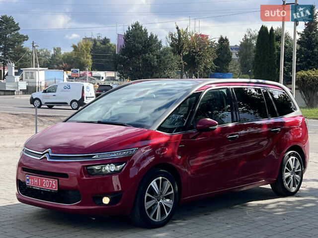 Красный Ситроен Гранд С4 Пикассо, объемом двигателя 2 л и пробегом 187 тыс. км за 13850 $, фото 6 на Automoto.ua