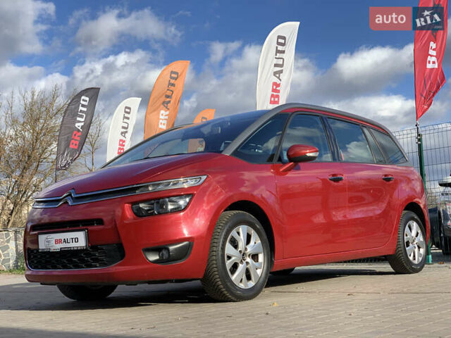 Червоний Сітроен Гранд С4 Пікассо, об'ємом двигуна 1.6 л та пробігом 91 тис. км за 12899 $, фото 1 на Automoto.ua